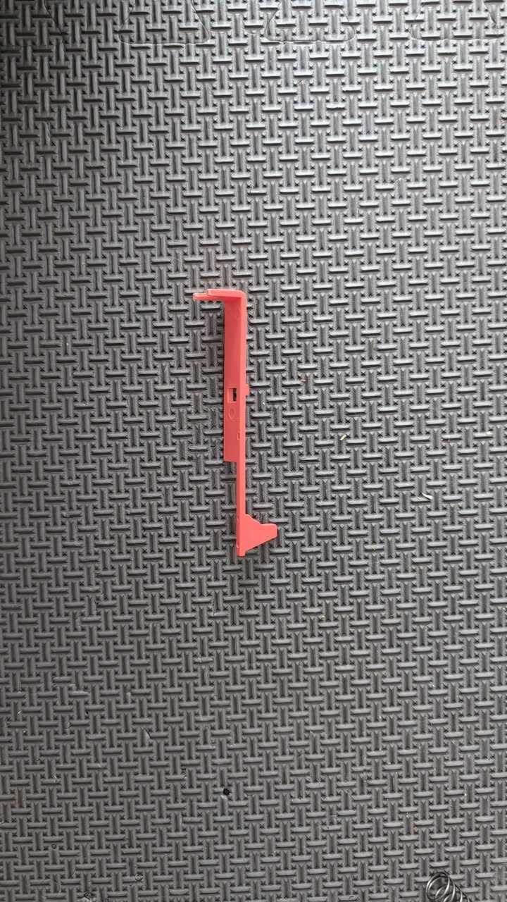 Plaque de Percussion (Tappet plate) Nylon POM Ver.2 - Rouge - 5Pcs/10Pcs