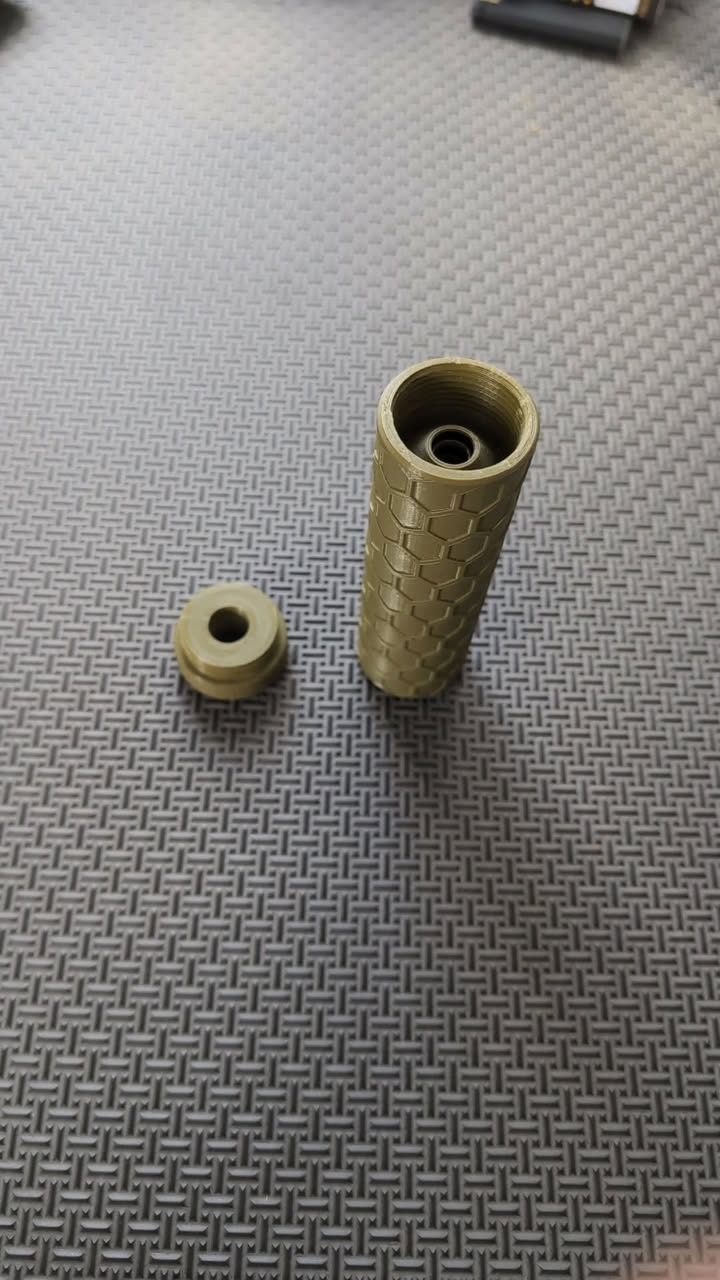 Faux Suppresseur Nid d'Abeille Imprimé 3D - 14mm CCW